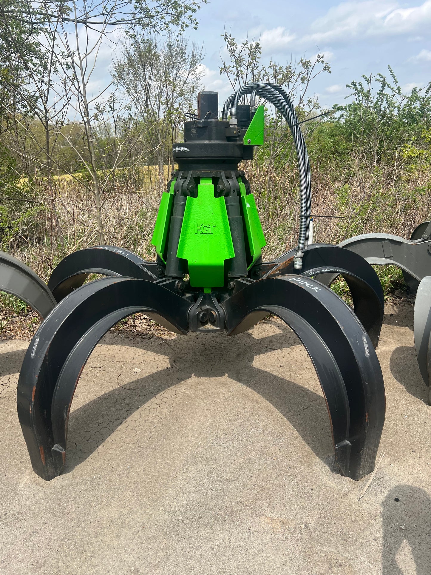 HGT 1.5 Cubic Yard 5-Tine Grapple