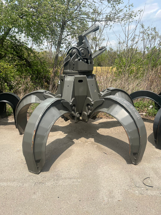 Kinshofer 1.5 Cubic Yard 5-Tine Grapple