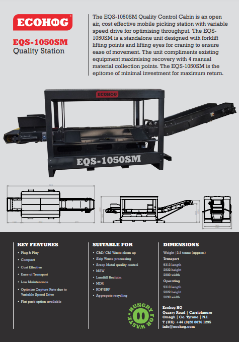 NEW EcoHog Picking Station EQS 1050