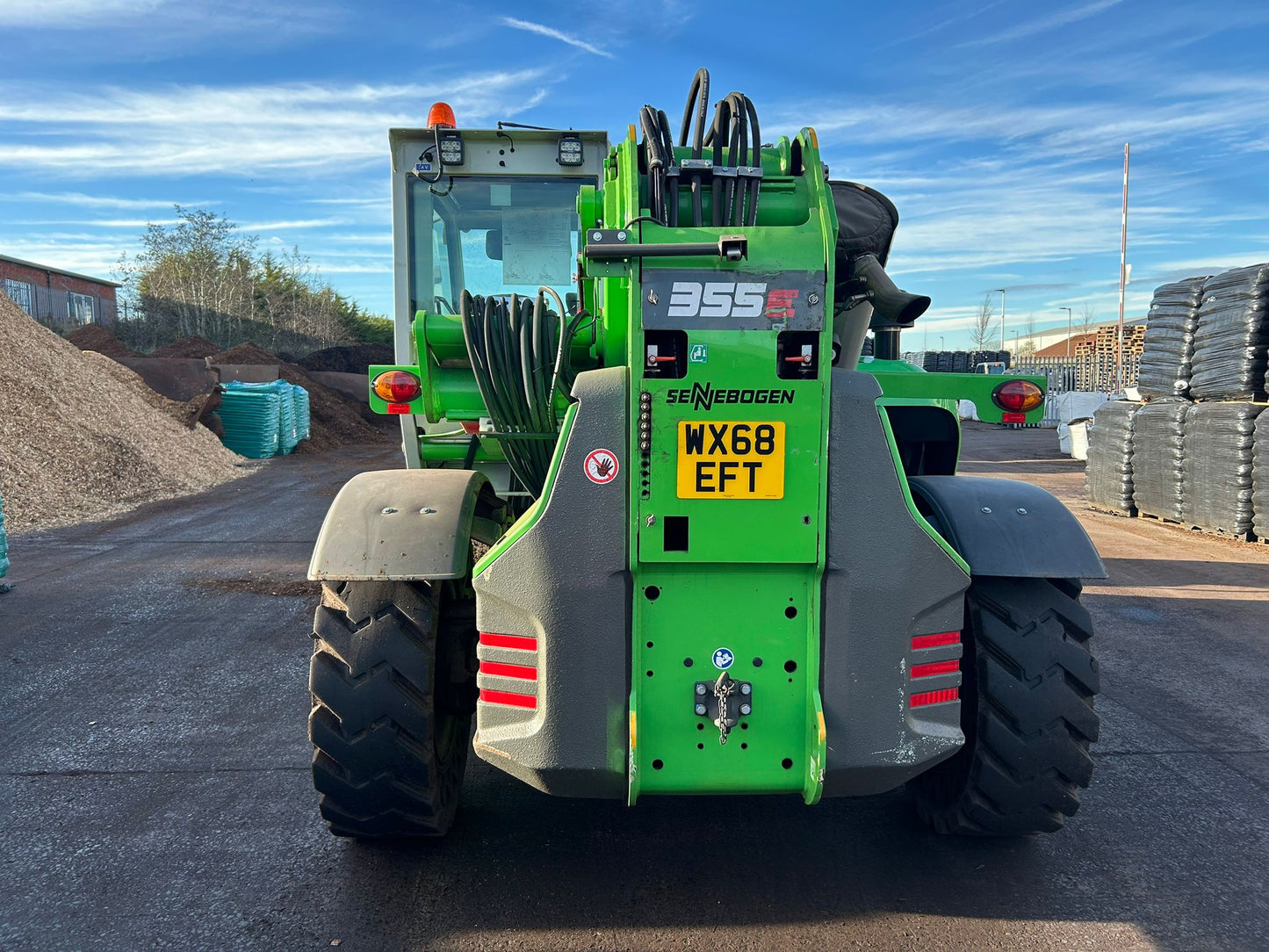 355E Telehandler SN 1020 | Year: 2018 | Hours: 3157